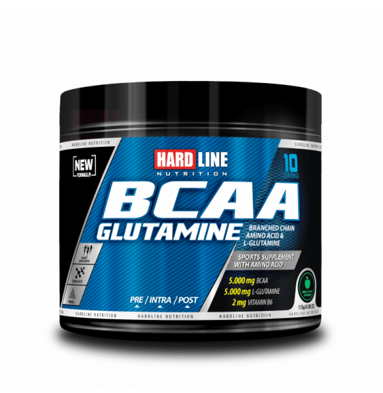 Hardline Bcaa+Glutamine Yeşil Elma 115 gram