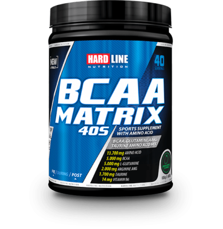 Hardline Bcaa Matrix 40S Yeşil Elma 600 gram