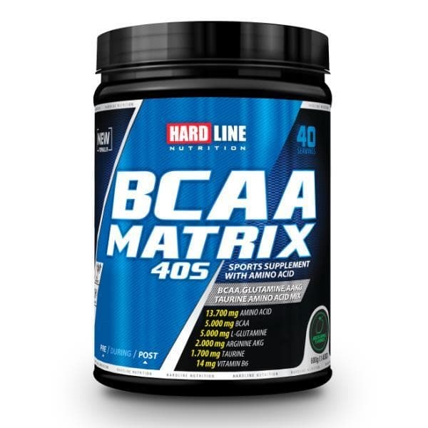 Hardline BCAA Matrix 40S Yeşil Elma 600 Gr