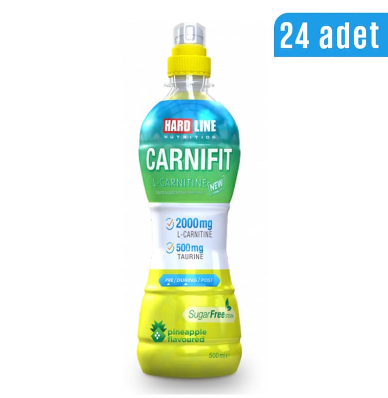 Hardline Carnifit Ananas 24 Adet x 500 ml.