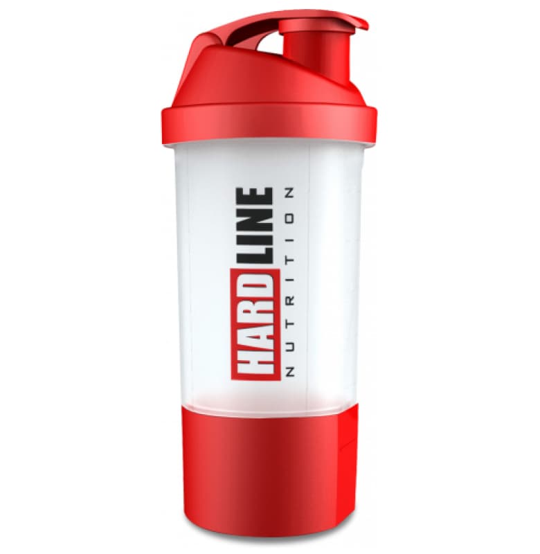 Hardline Hazneli Shaker Kırmızı 600 ml.