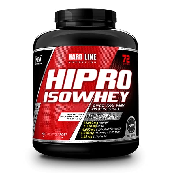 Hardline Hipro IsoWhey Plain 1800 Gr