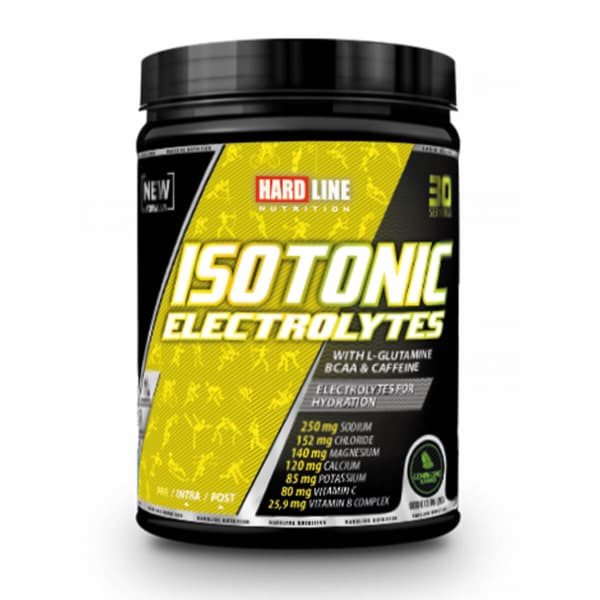 Hardline Isotonic Electrolytes Lemon-Lime 900 Gr
