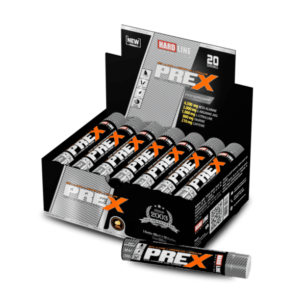 Hardline Prex Pre Workout 30 Ml Portakal 20 Adet
