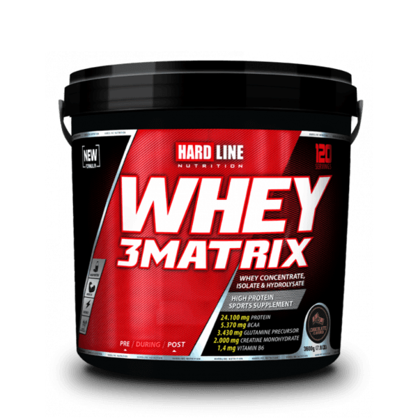 Hardline Whey 3Matrix Protein Tozu Çikolata 3600 gr