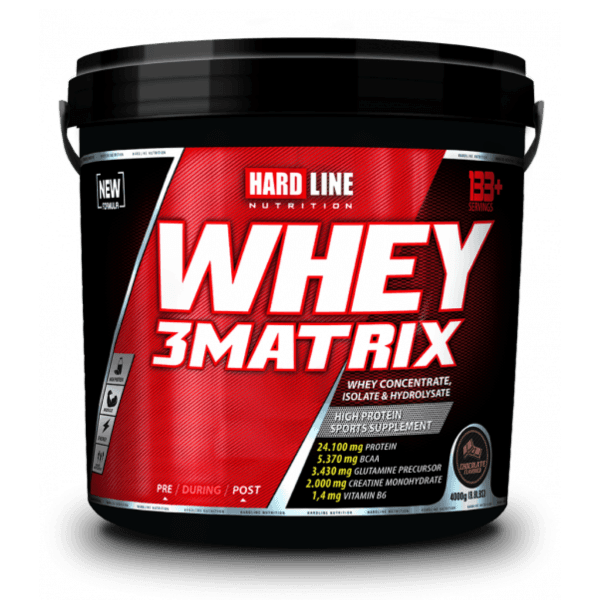 Hardline Whey 3Matrix Protein Tozu Çikolata 4000 gr