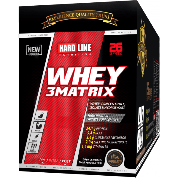 Hardline Whey Matrix 30 gr X 26 Saşe