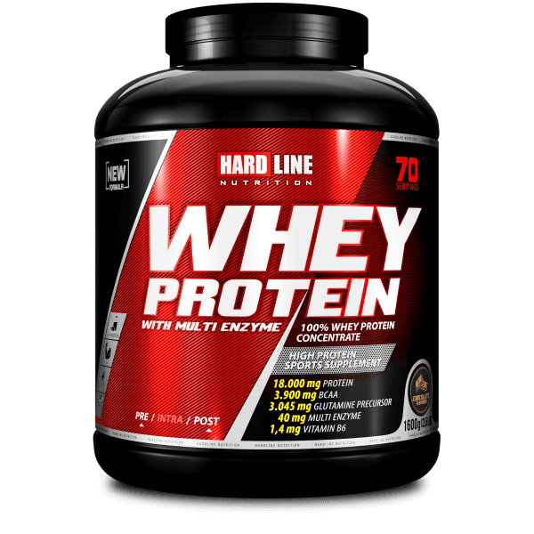 Hardline Whey Protein Tozu Çikolata 1600 gr