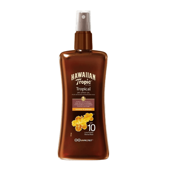 Hawaiian Tropic Tropical Dry Koruyucu ve Bronzlaştırıcı Yağ Spf 10 200 ml