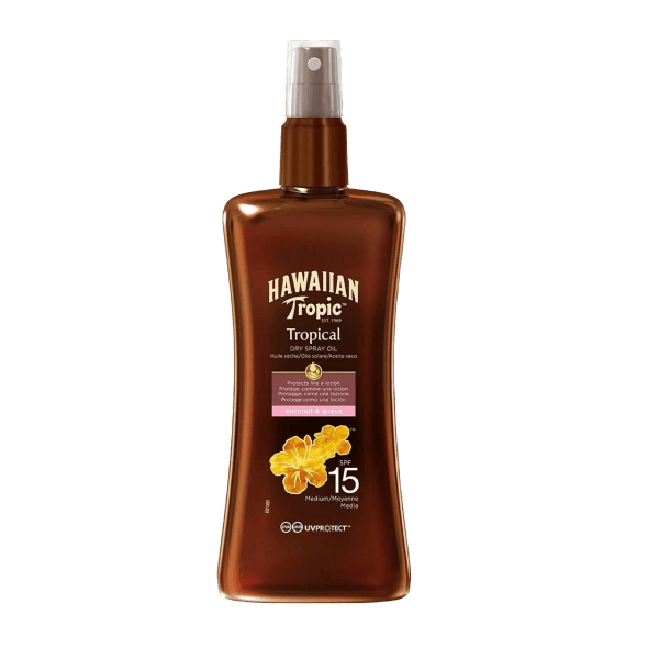 Hawaiian Tropic Tropical Dry Koruyucu ve Bronzlaştırıcı Yağ Spf 15 200 ml