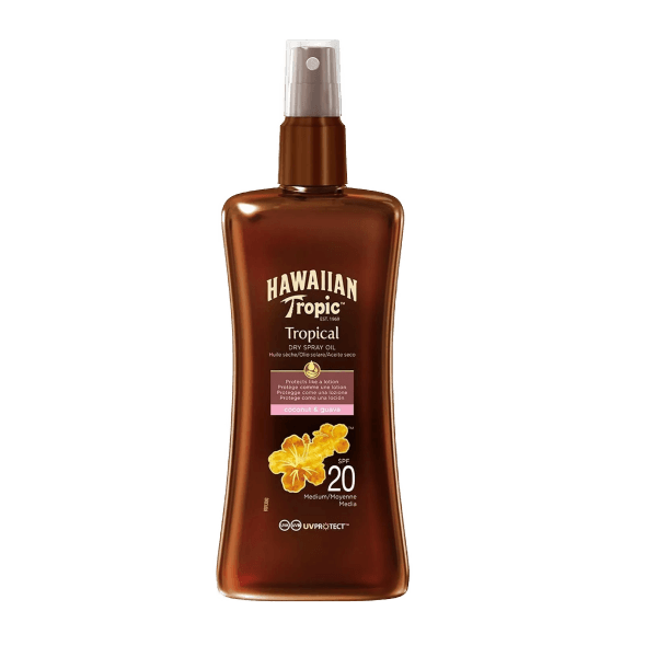 Hawaiian Tropic Tropical Dry Koruyucu ve Bronzlaştırıcı Yağ Spf 20 200 ml