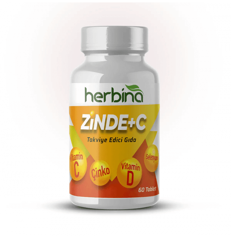 Herbina Zinde+C 60 Tablet