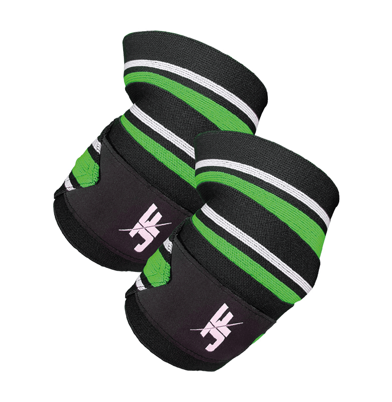 Jofit Elbow Wraps Siyah - Yeşil
