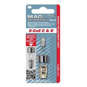 MagLite LMXA601 Mag-Num Star II 6-Cell Xenon Ampul