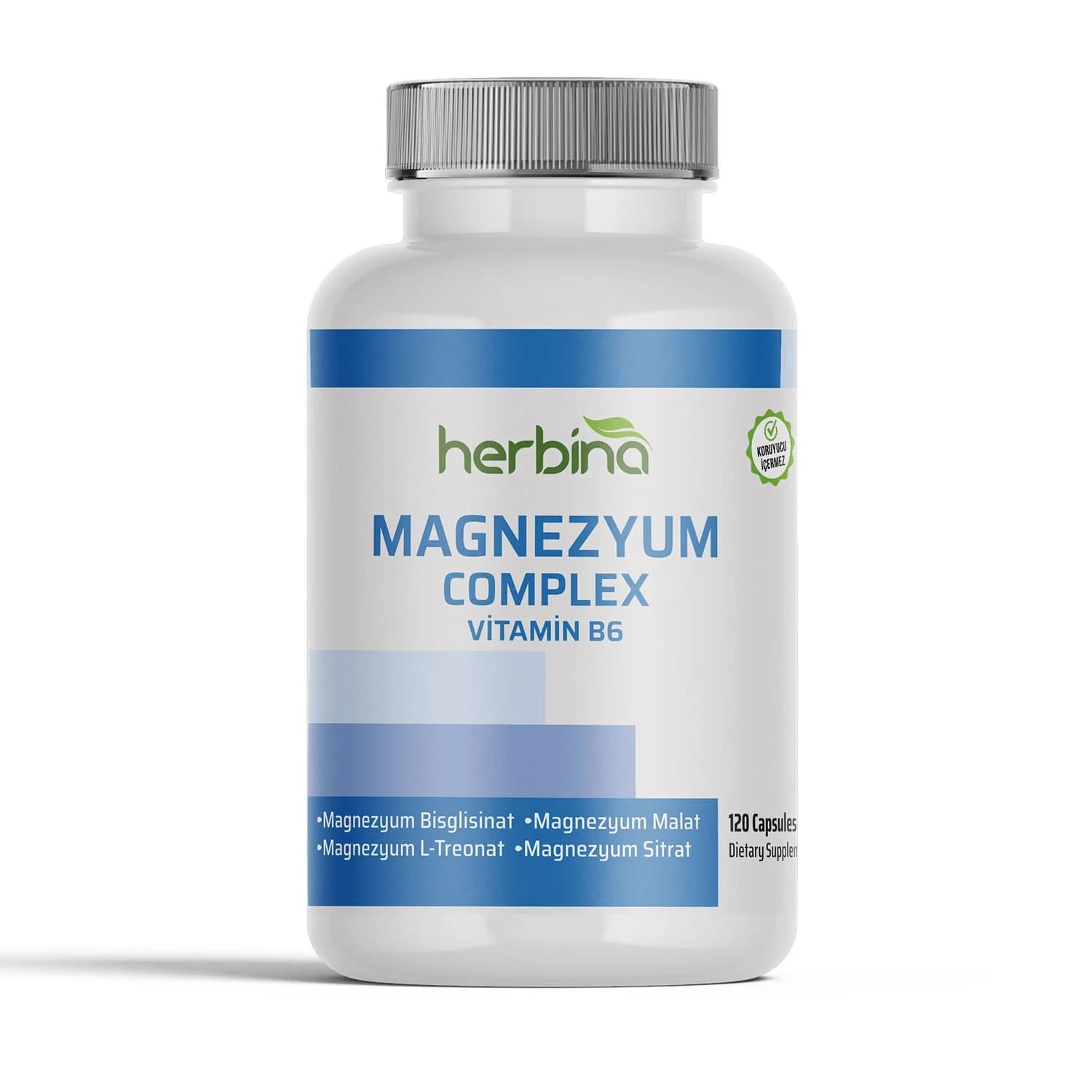 Magnezyum Kompleks 4'lü Form 120 Kapsül