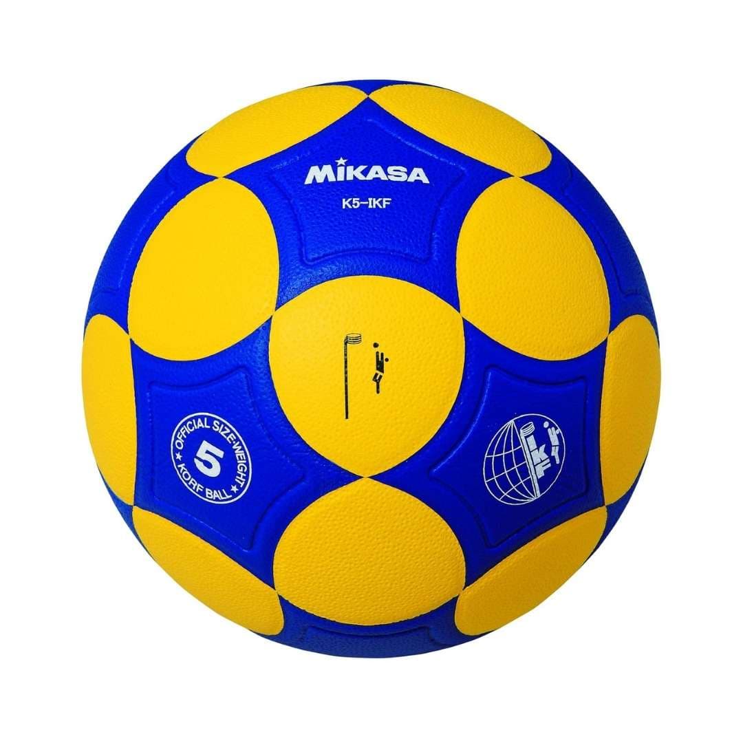 Mikasa K5-IKF Sentetik Korfball Topu Sarı/Lacivert