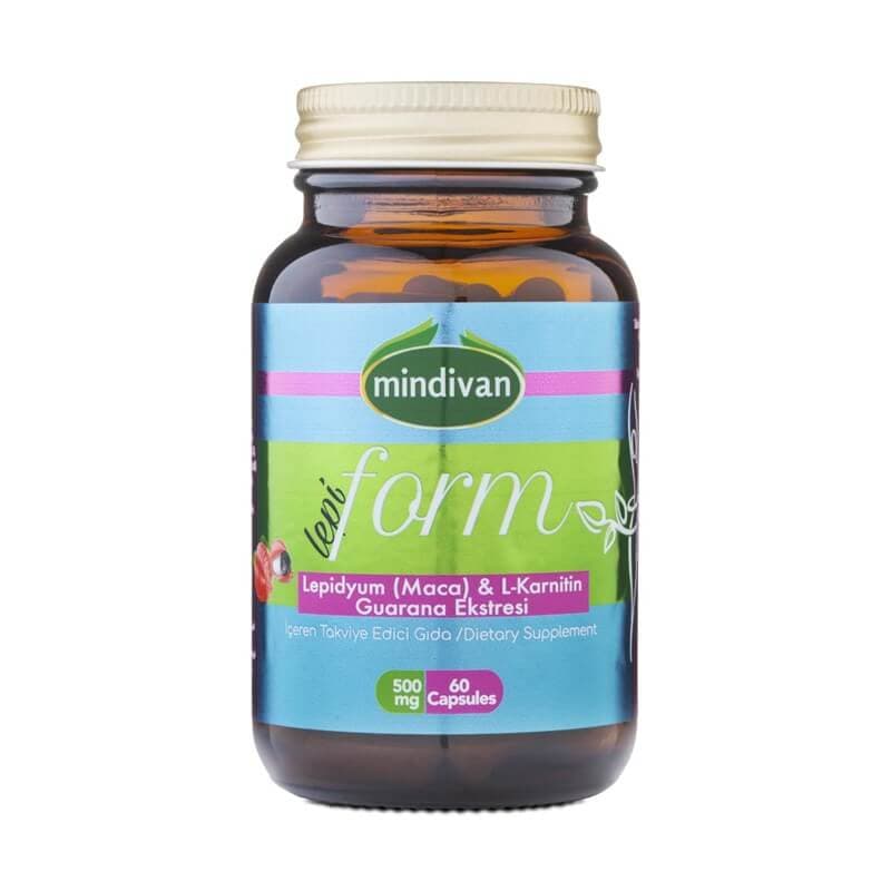Mindivan Lepi Form+ Lepidyum+ L-Carnitine 60 Kapsül