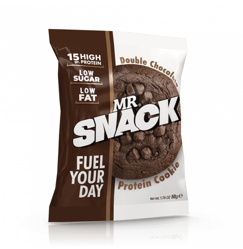 Mr. Snack Protein Cookie Double Çikolata 50 gram