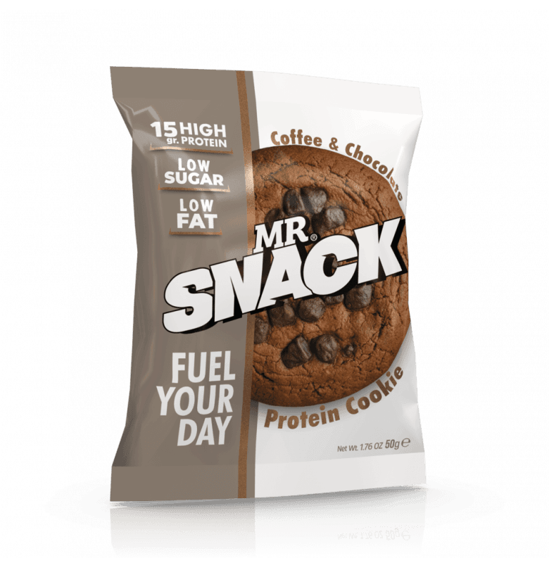 Mr. Snack Protein Cookie Coffee & Chocolate 50 gram