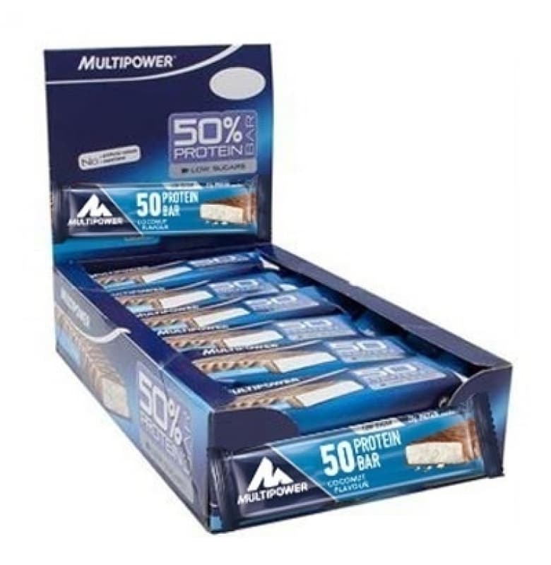 Multipower %50 Protein Bar Hindistan Cevizli 20 Adet x 50 gram