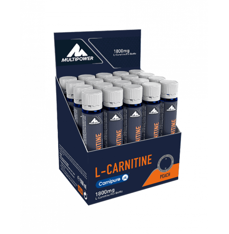 Multipower L-Carnitine 1800 Mg Şeftali 20 Shot x 25 ml.