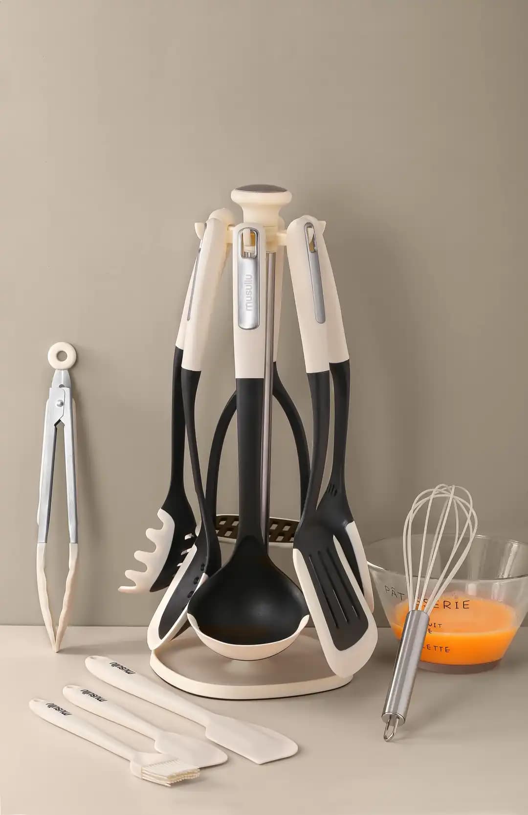 MUSULLU 12 PARÇA SİLİKON SPATULA SERVİS SETİ