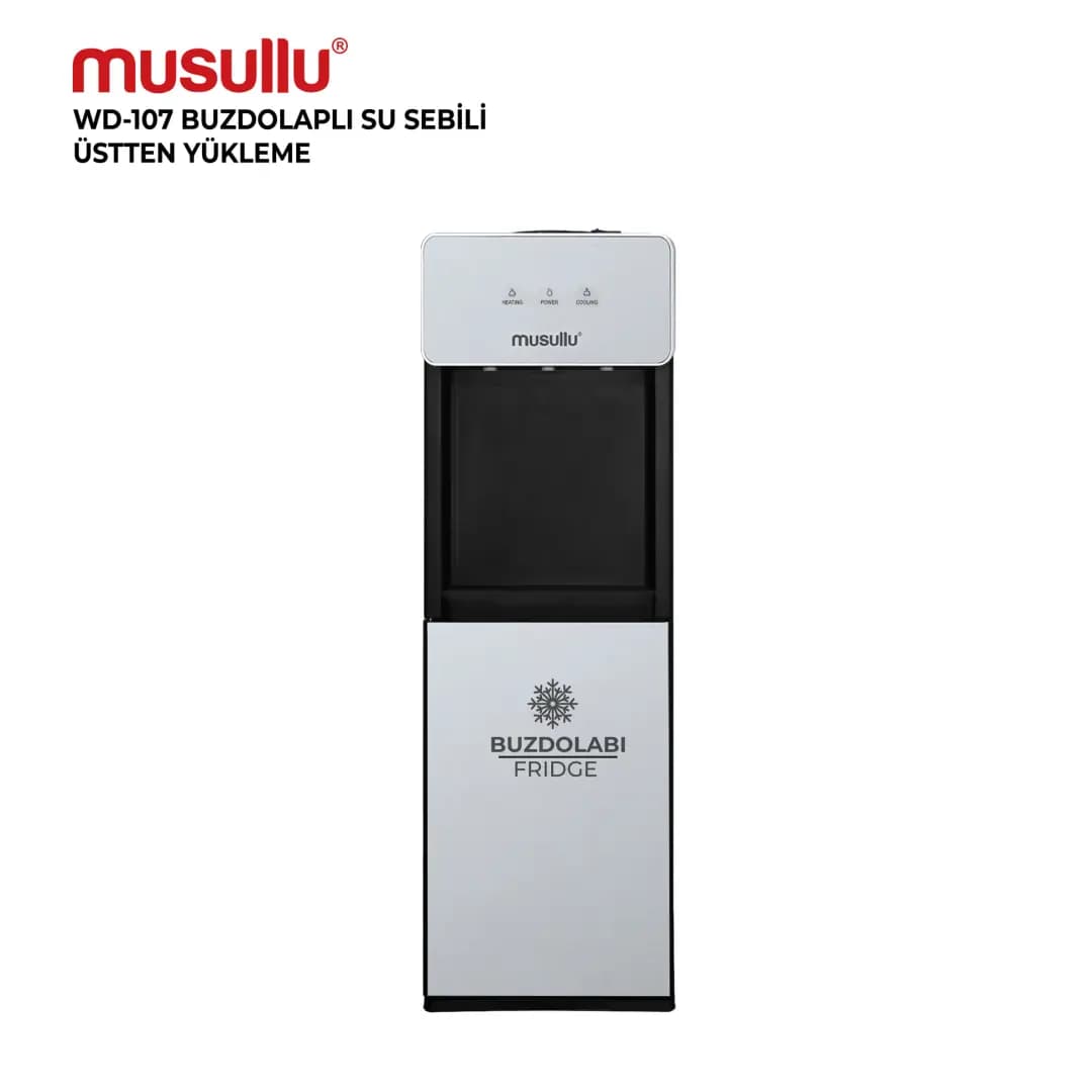 Musullu WD-107 Su Sebili | Alt Buzdolaplı – Ev ve Ofis İçin