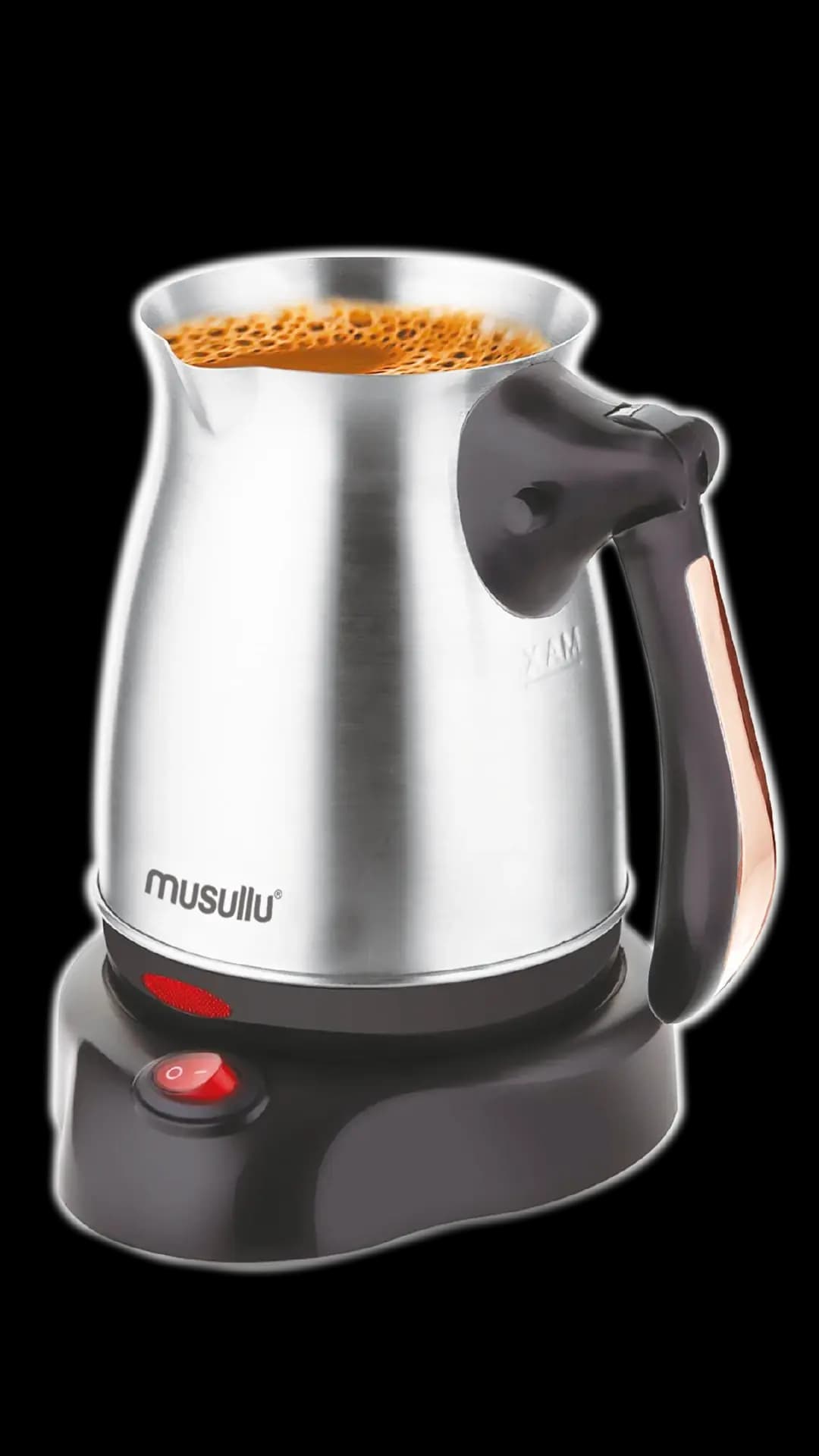 Musullu MSL-CM212 Elektrikli Cezve Çelik