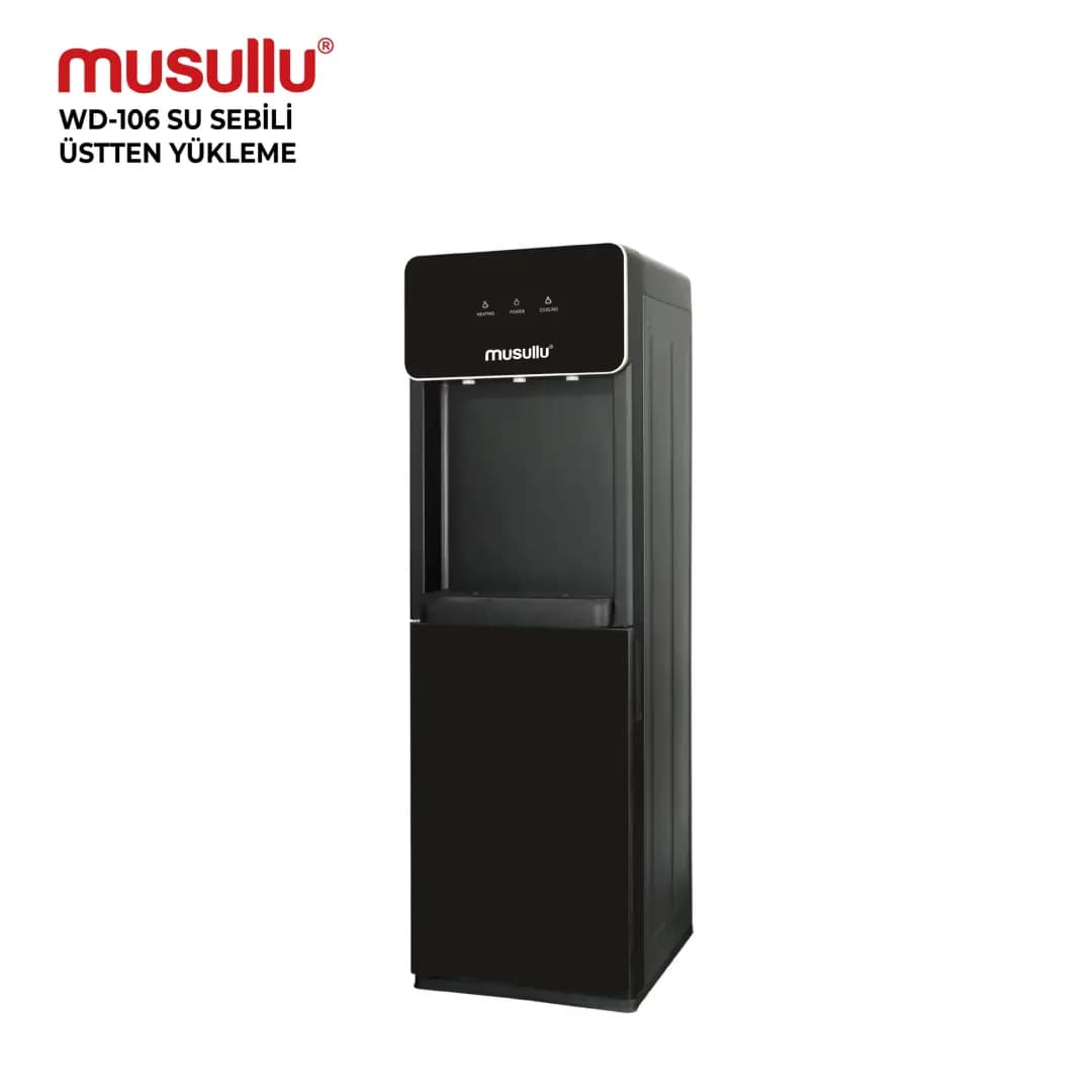 Musullu WD-106 3 Musluklu Su Sebili | Sıcak-Soğuk-Normal