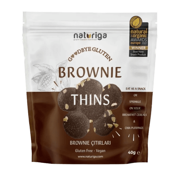 Naturiga Goodbye Brownie Çıtırları 40 gr