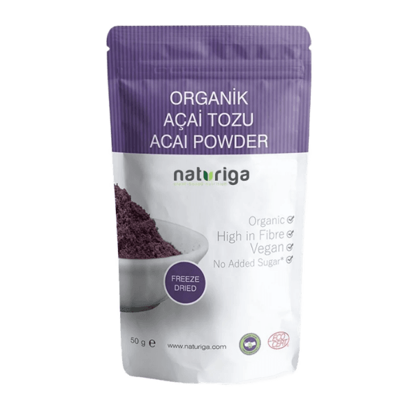 Naturiga Organik Acai Tozu 50 gr