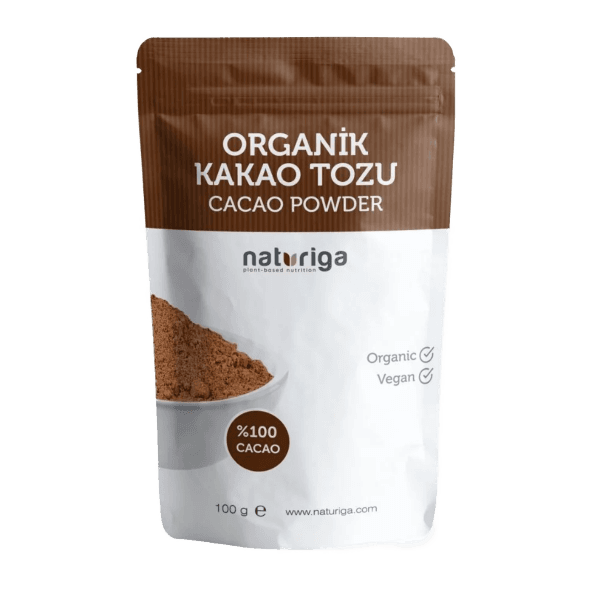 Naturiga Organik Kakao Tozu 100 gr