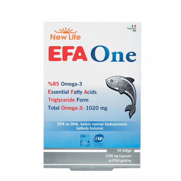 New Life EFA One Balık Yağı 45 Kapsül