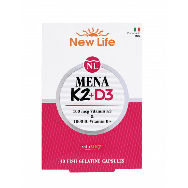New Life Mena K2+D3 Vitamin 30 Kapsül