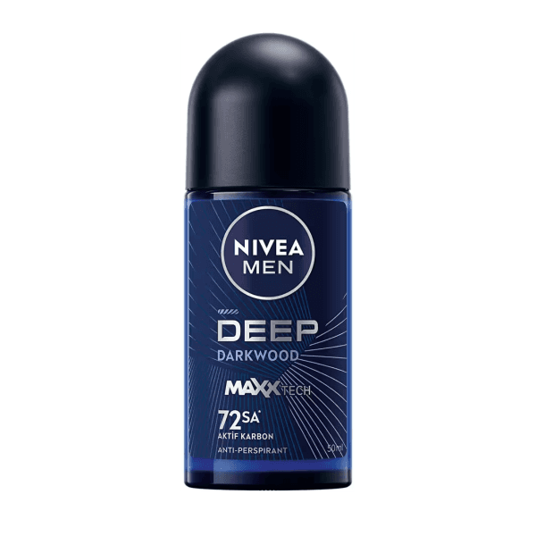 Nivea Men Deep Darkwood Roll On 50 ml