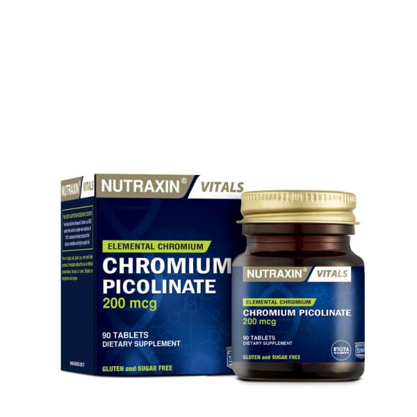 Nutraxin Chromium Picolinate 200 mcg 90 Tablet