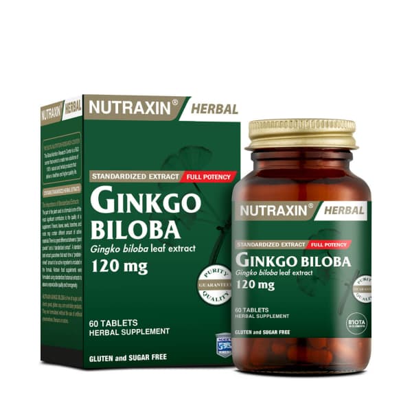 Nutraxin Gingko Biloba 60 Kapsül
