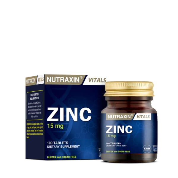 Nutraxin Zinc 15 mg 100 Tablet