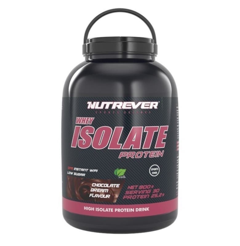 Nutrever Whey İsolate Protein Çikolata 900 gram
