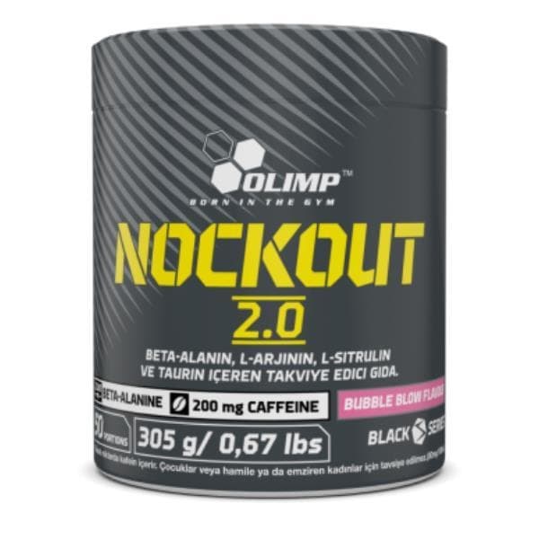 Olimp Nockout 2.0 Pre-Workout Sakız 305 Gr