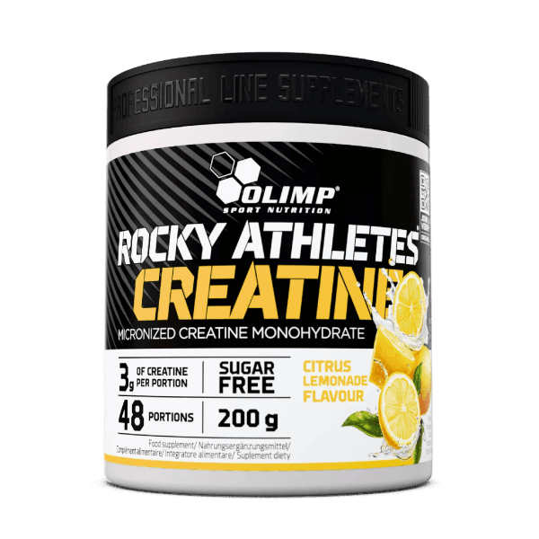 Olimp Rocky Athlete Creatine Monohydrate Powder Citrus Lemonade 200 gr