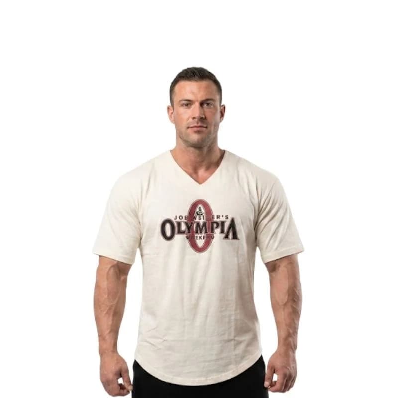 Olympia Joe Weider Weekend Rag Top Beyaz