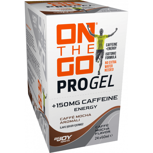 On The Go Progel + Caffeine 60 mL x Mocha 24 Adet