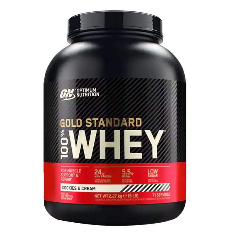 Optimum Nutrition Gold Standard Whey Protein Kurabiye & Krema 2270 gram