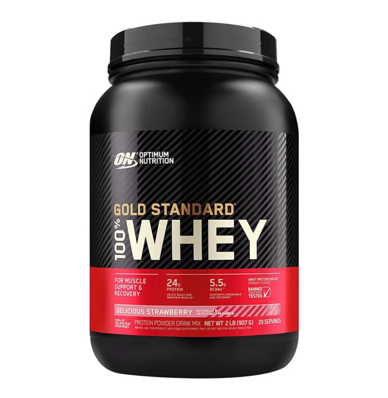 Optimum Nutrition Gold Standard Whey Protein Çilek 900 gram