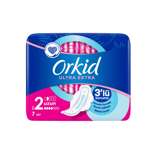 Orkid Hijyenik Ped Ultra Extra Uzun 7'li