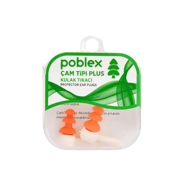Poblex Çam Tipi Kulak Tıkacı Plus M