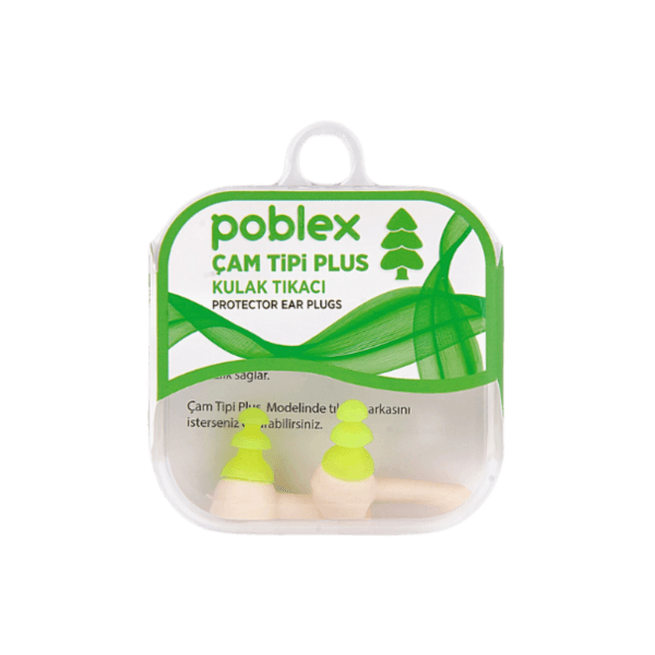 Poblex Çam Tipi Kulak Tıkacı Plus S