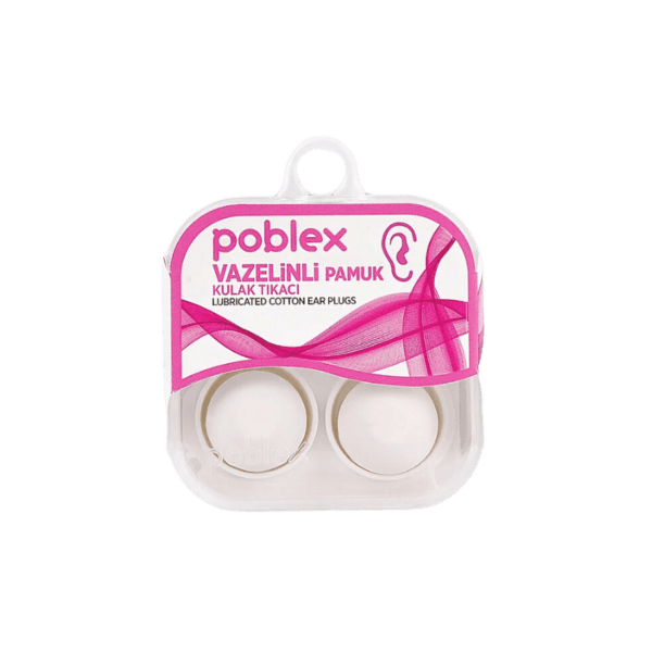 Poblex Vazelinli Kulak Tıkacı 2'li