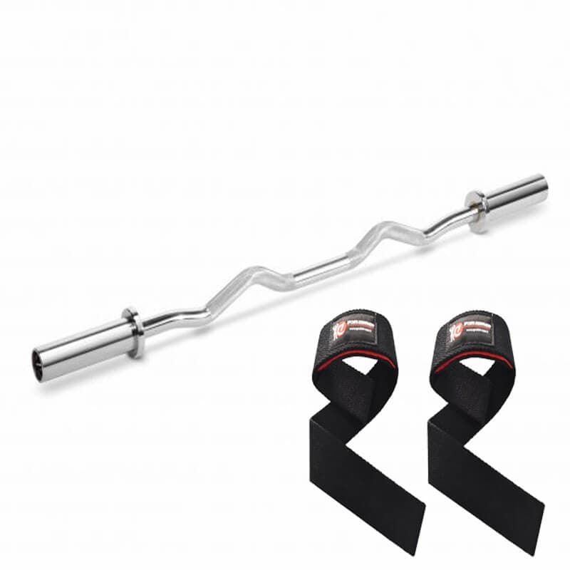 Powerhand Profesyonel Rulmanlı Olimpik Z Bar120 cm ( Strap Hediyeli )
